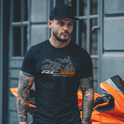 KTM RC 250 T-Shirt - Motorcycle Tee Shirt for Riders