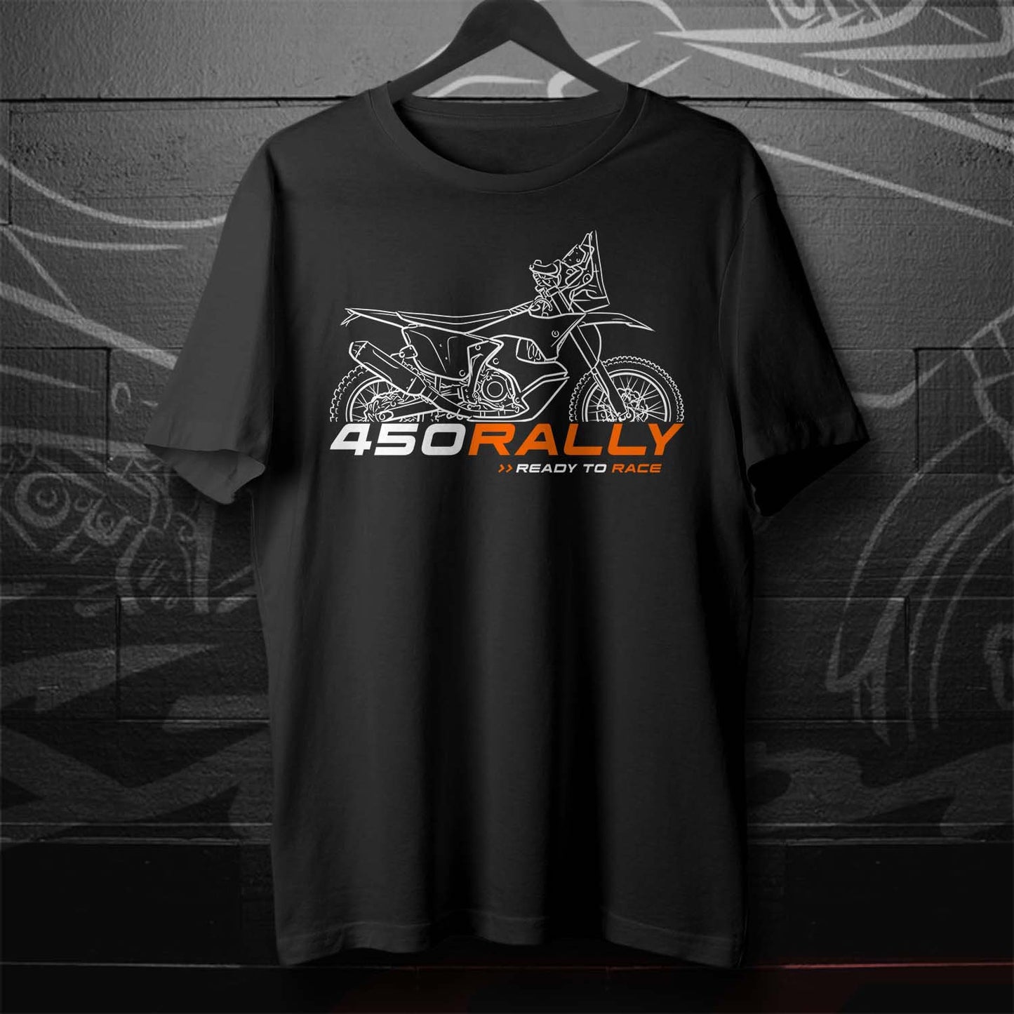 KTM 450 Rally Replica T-Shirt - Motorcycle Tee Shirt for Riders