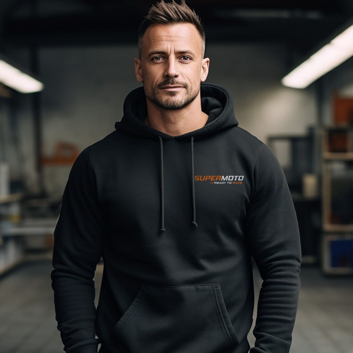 KTM 690 Supermoto Hoodie - Motorcycle Sweatshirt for Riders