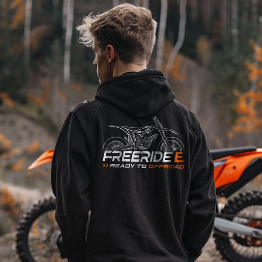 KTM Freeride E Hoodie - Motorcycle Sweatshirt for Riders