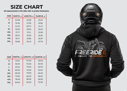 KTM Freeride E Hoodie - Motorcycle Sweatshirt for Riders