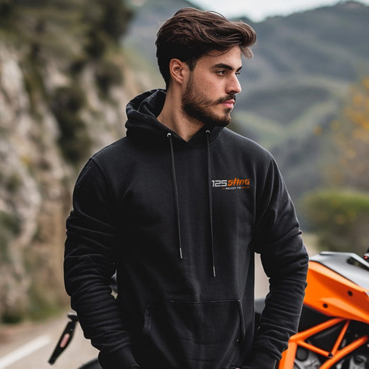KTM 125 Sting Duke Hoodie - Motorcycle Sweatshirt for Riders