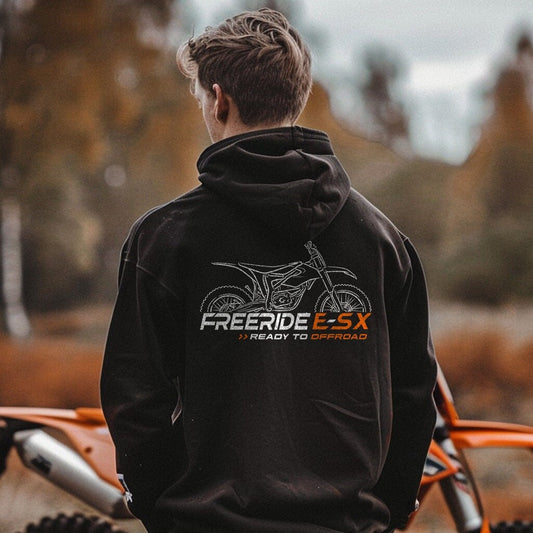 KTM Freeride E-SX Hoodie - Motorcycle Sweatshirt for Riders