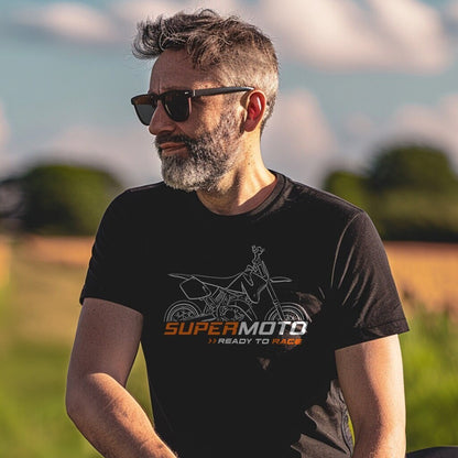 KTM 125 Supermoto T-Shirt - Motorcycle Tee Shirt for Riders