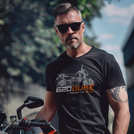 KTM 620e Duke I T-Shirt - Motorcycle Tee Shirt for Riders