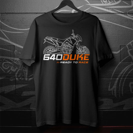 KTM 640 Duke II T-Shirt - Motorcycle Tee Shirt for Riders