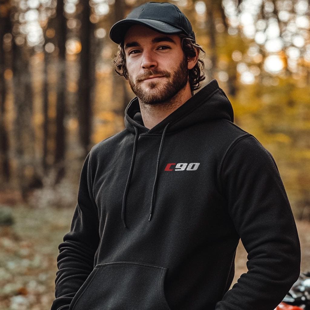 Honda C90 Inspired Hoodie - Motorcycle Sweatshirt for Riders