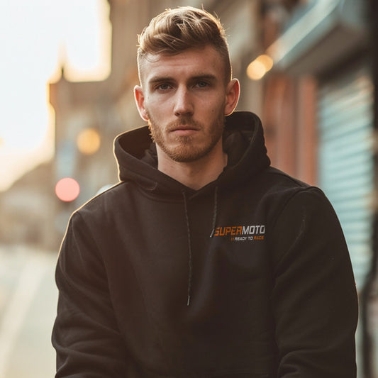 KTM 125 Supermoto Hoodie - Motorcycle Sweatshirt for Riders