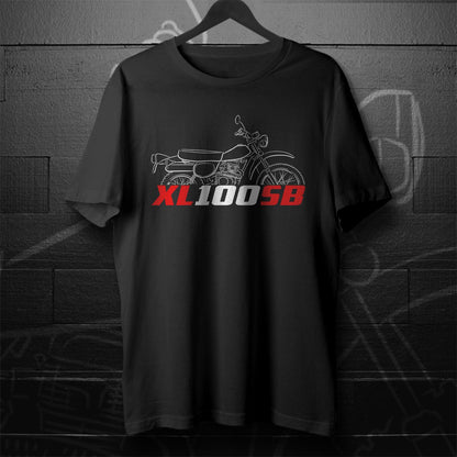 Honda XL100 | S & SB Inspired T-Shirt - Motorcycle Tee Shirt for Riders