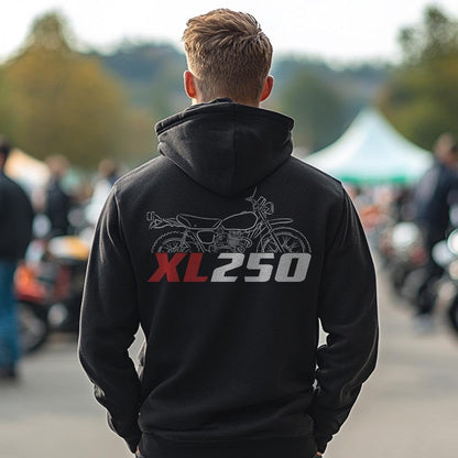 Honda XL250 Inspired Hoodie - Motorcycle Sweatshirt for Riders