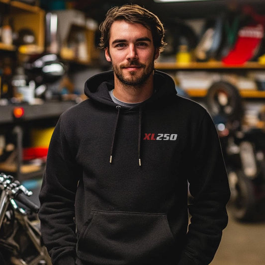 Honda XL250 Inspired Hoodie - Motorcycle Sweatshirt for Riders
