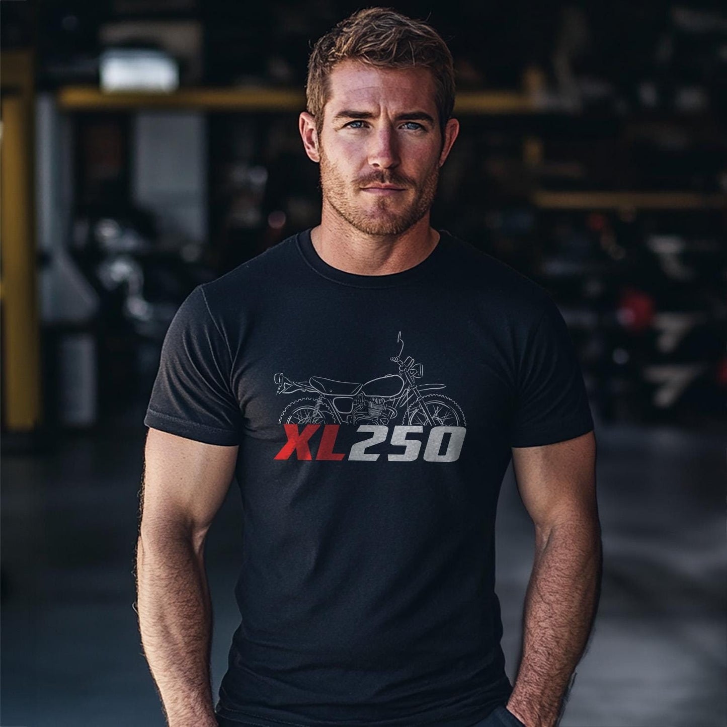 Honda XL250 Inspired T-Shirt - Motorcycle Tee Shirt for Riders