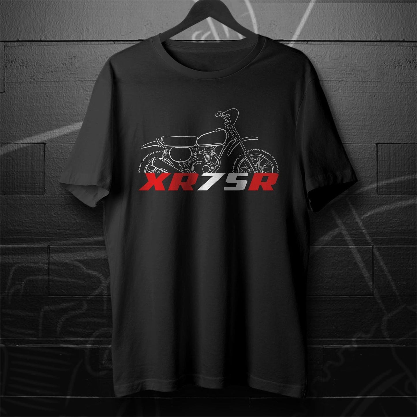 Honda XR75R Inspired T-Shirt - Motorcycle Tee Shirt for Riders