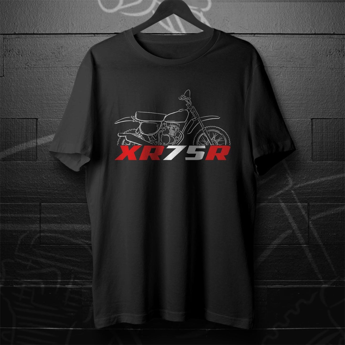 Honda XR75R Inspired T-Shirt - Motorcycle Tee Shirt for Riders