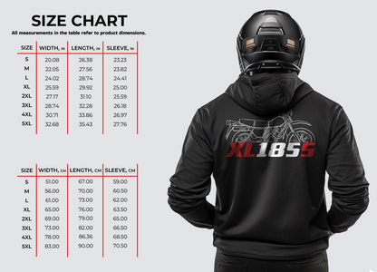 Honda XL185S Inspired Hoodie - Motorcycle Sweatshirt for Riders