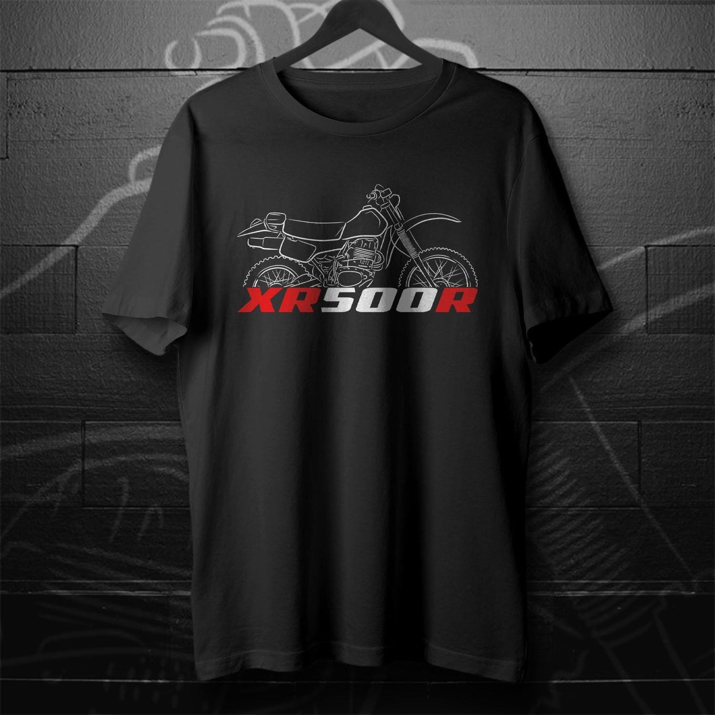 Honda XR500 Inspired T-Shirt - Motorcycle Tee Shirt for Riders