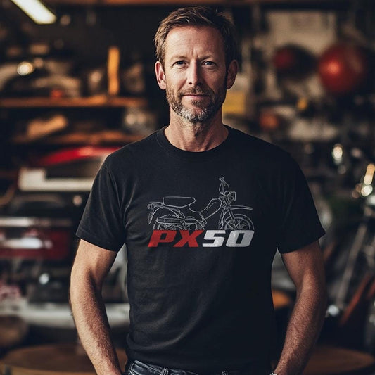 Honda PX50 Inspired T-Shirt - Motorcycle Tee Shirt for Riders
