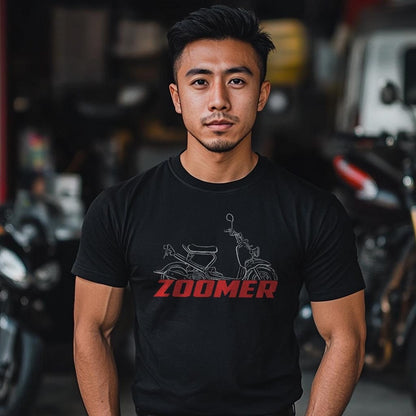 Honda Zoomer 50 Inspired T-Shirt - Motorcycle Tee Shirt for Riders
