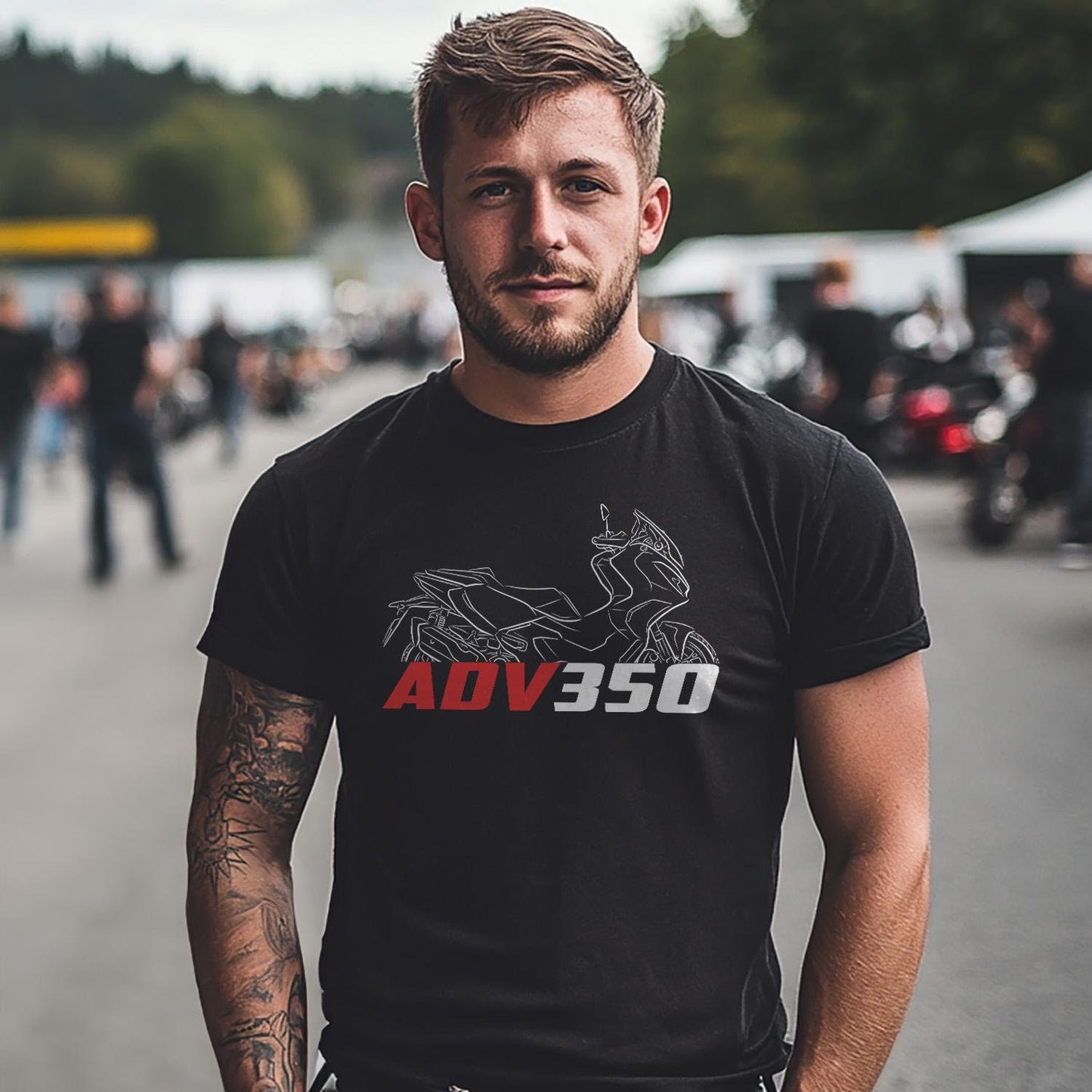Honda ADV350 Inspired T-Shirt - Motorcycle Tee Shirt for Riders
