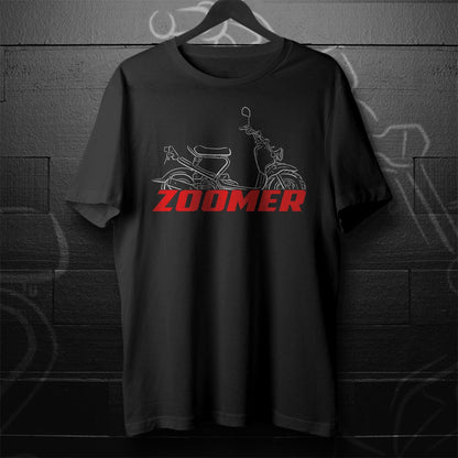 Honda Zoomer 50 Inspired T-Shirt - Motorcycle Tee Shirt for Riders