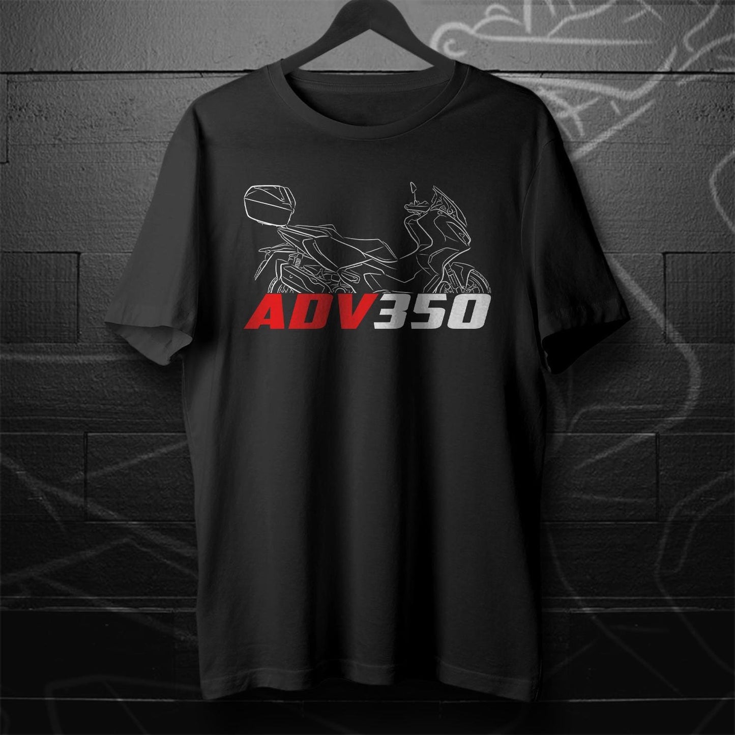 Honda ADV350 Inspired T-Shirt - Motorcycle Tee Shirt for Riders