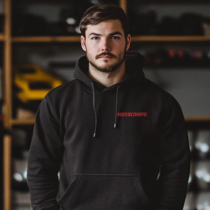 Honda Motocompo Inspired Hoodie - Motorcycle Sweatshirt for Riders