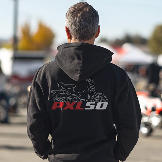 Honda PXL50 Inspired Hoodie - Motorcycle Sweatshirt for Riders