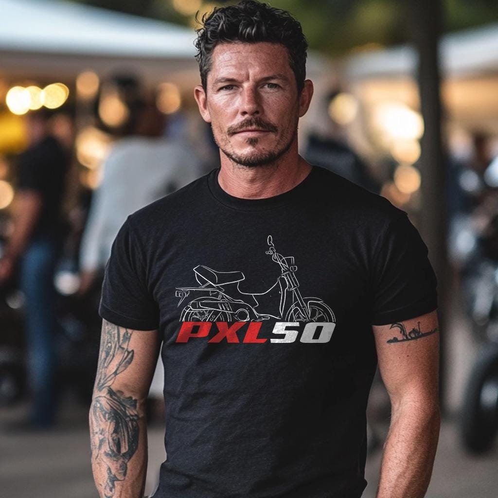Honda PXL50 Inspired T-Shirt - Motorcycle Tee Shirt for Riders