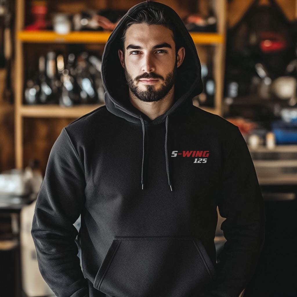 Honda S-Wing 125 Inspired Hoodie - Motorcycle Sweatshirt for Riders