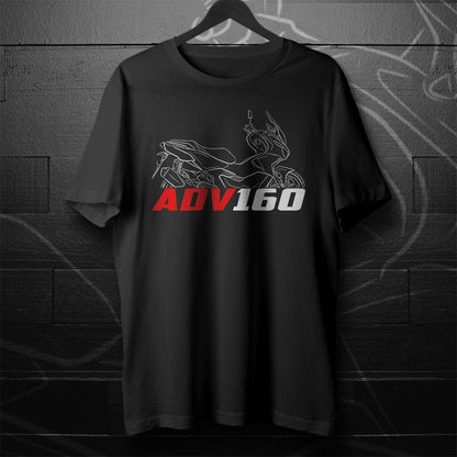 Honda ADV160 Inspired T-Shirt - Motorcycle Tee Shirt for Riders