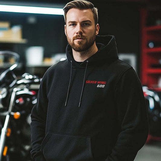 Honda Silver Wing 600 Inspired Hoodie - Motorcycle Sweatshirt for Riders