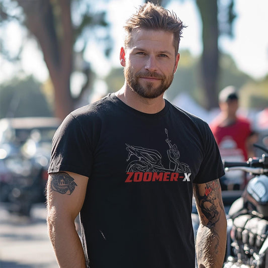 Honda Zoomer-X Inspired T-Shirt - Motorcycle Tee Shirt for Riders