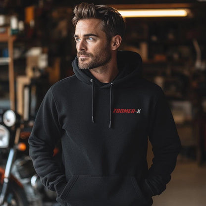 Honda Zoomer-X Inspired Hoodie - Motorcycle Sweatshirt for Riders