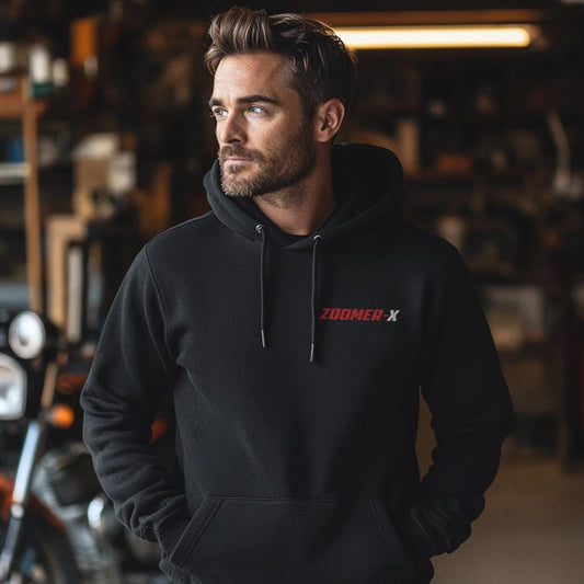 Honda Zoomer-X Inspired Hoodie - Motorcycle Sweatshirt for Riders