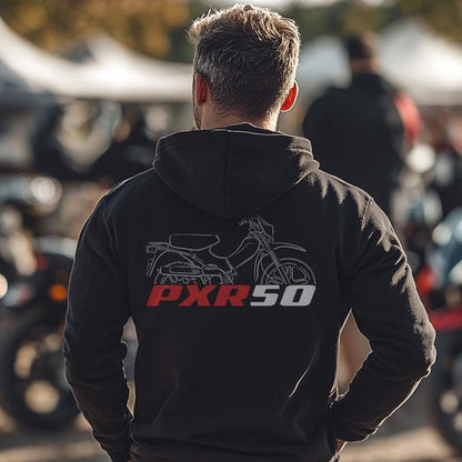Honda PXR50 Inspired Hoodie - Motorcycle Sweatshirt for Riders