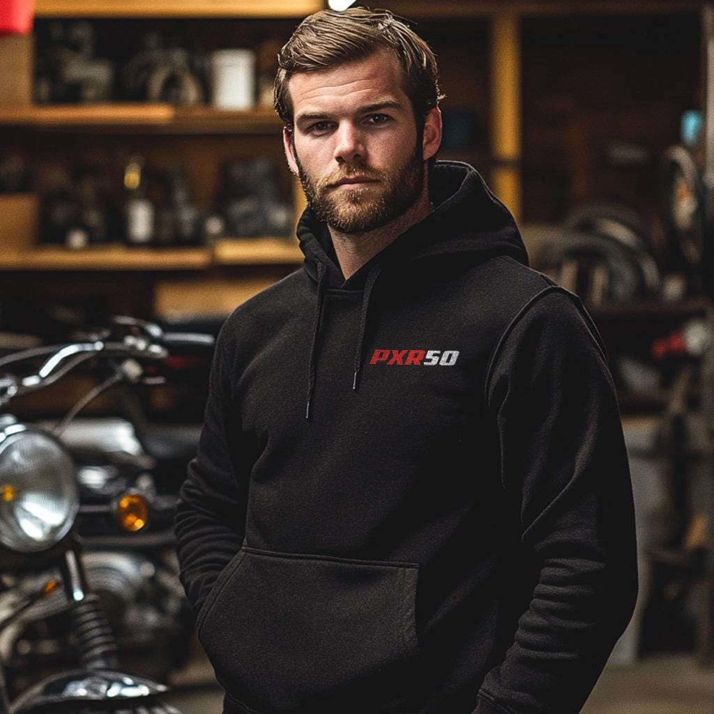 Honda PXR50 Inspired Hoodie - Motorcycle Sweatshirt for Riders