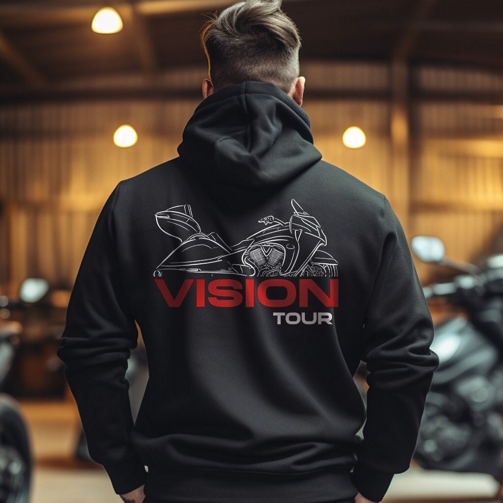 Victory Vision Tour Hoodie - Motorcycle Sweatshirt for Bikers