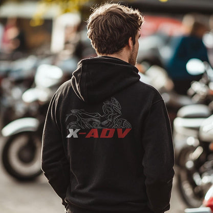 Honda X-ADV Inspired Hoodie - Motorcycle Sweatshirt for Riders