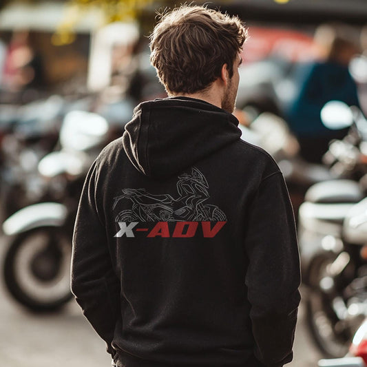 Honda X-ADV Inspired Hoodie - Motorcycle Sweatshirt for Riders