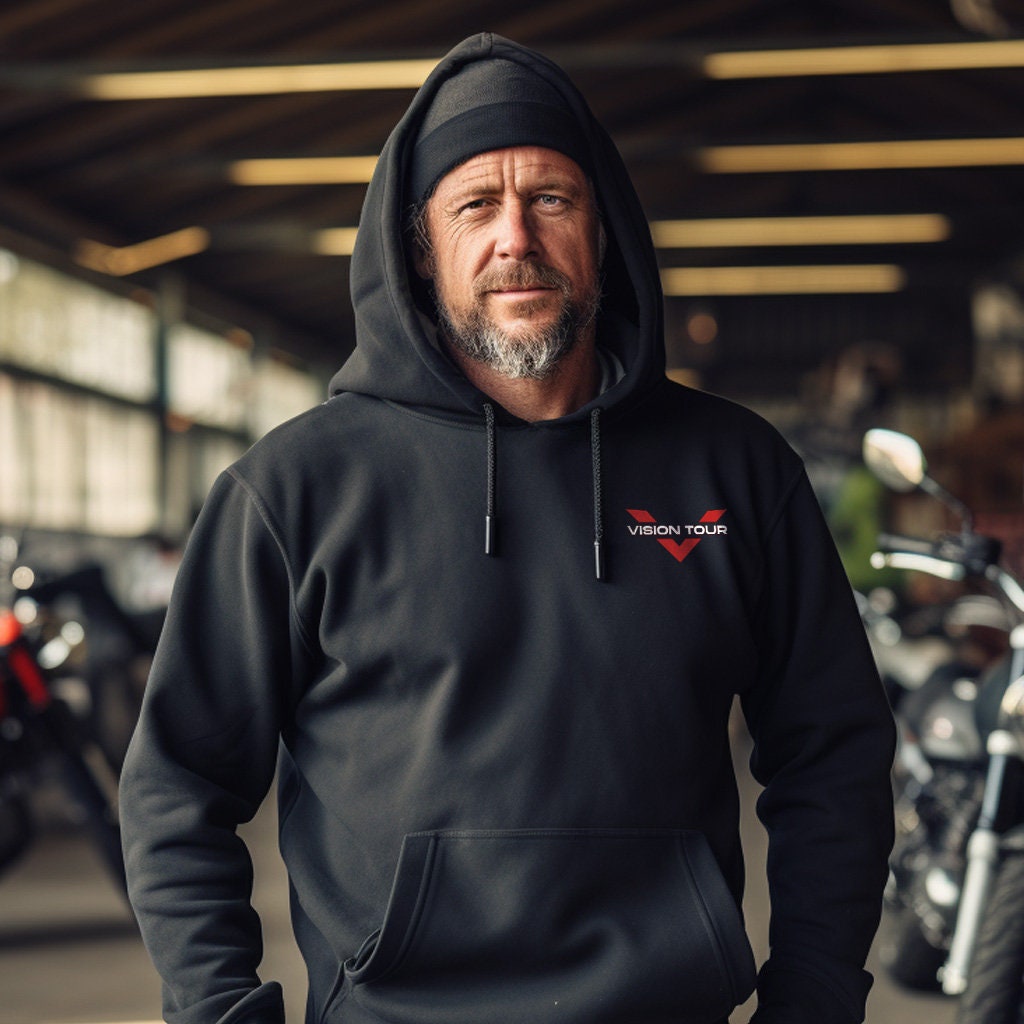Victory Vision Tour Hoodie - Motorcycle Sweatshirt for Bikers