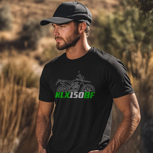 Kawasaki KLX150BF Inspired T-Shirt - Motorcycle Tee Shirt for Riders