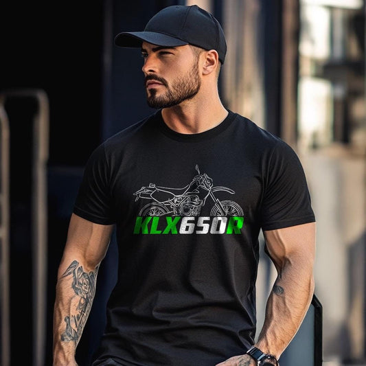 Kawasaki KLX650R 1993-1996 Inspired T-Shirt - Motorcycle Tee Shirt for Riders