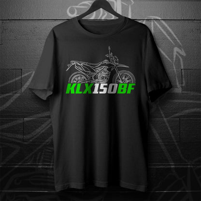 Kawasaki KLX150BF Inspired T-Shirt - Motorcycle Tee Shirt for Riders