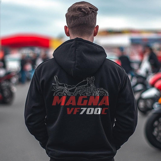 Honda VF 700 | C & S Inspired Hoodie - Motorcycle Sweatshirt for Riders