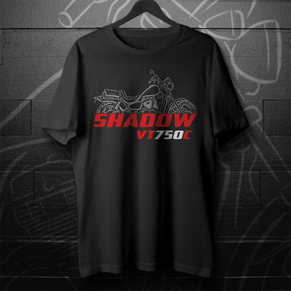 Honda VT750 Shadow | C | C2 | & C2B Inspired T-Shirt - Motorcycle Tee Shirt for Riders