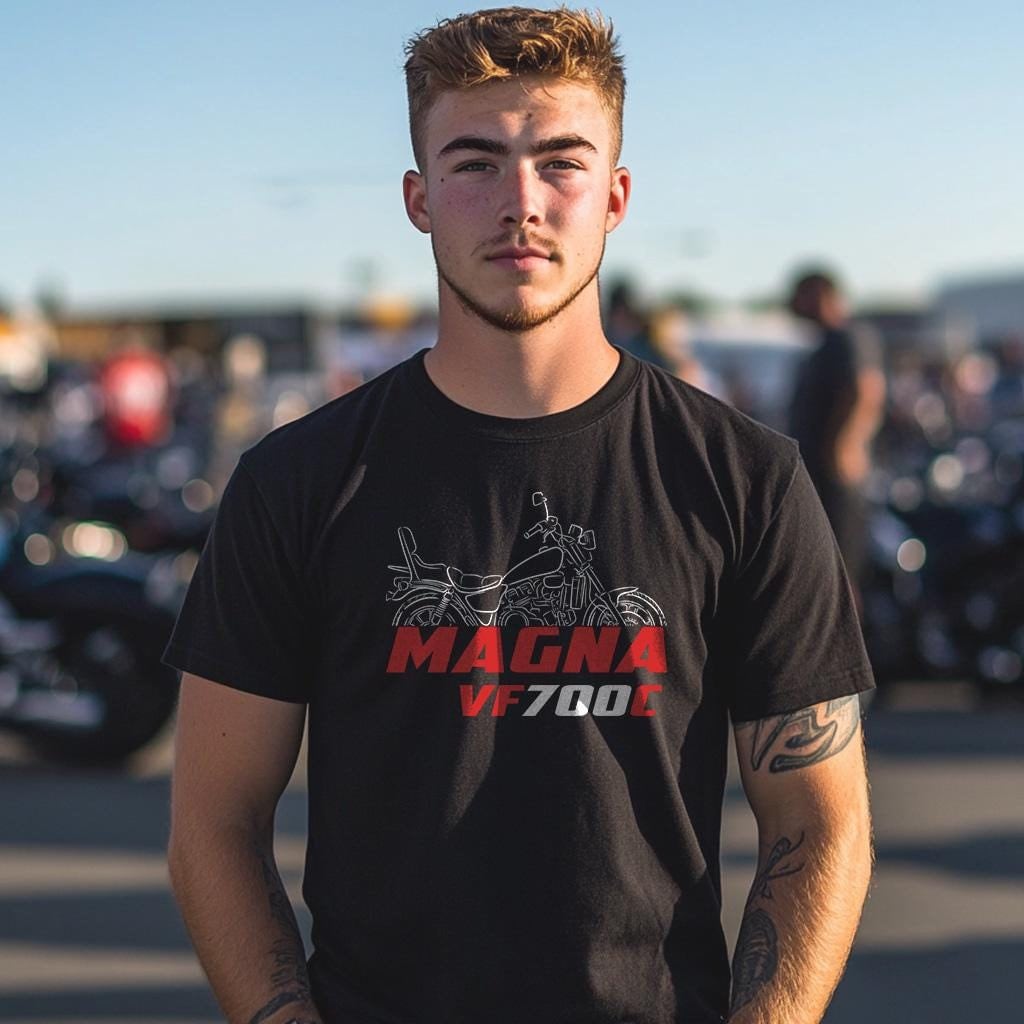 Honda VF 700 | C & S Inspired T-Shirt - Motorcycle Tee Shirt for Riders