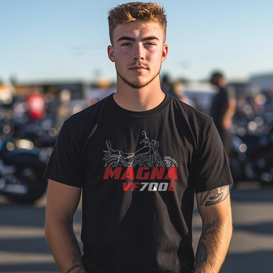 Honda VF 700 | C & S Inspired T-Shirt - Motorcycle Tee Shirt for Riders