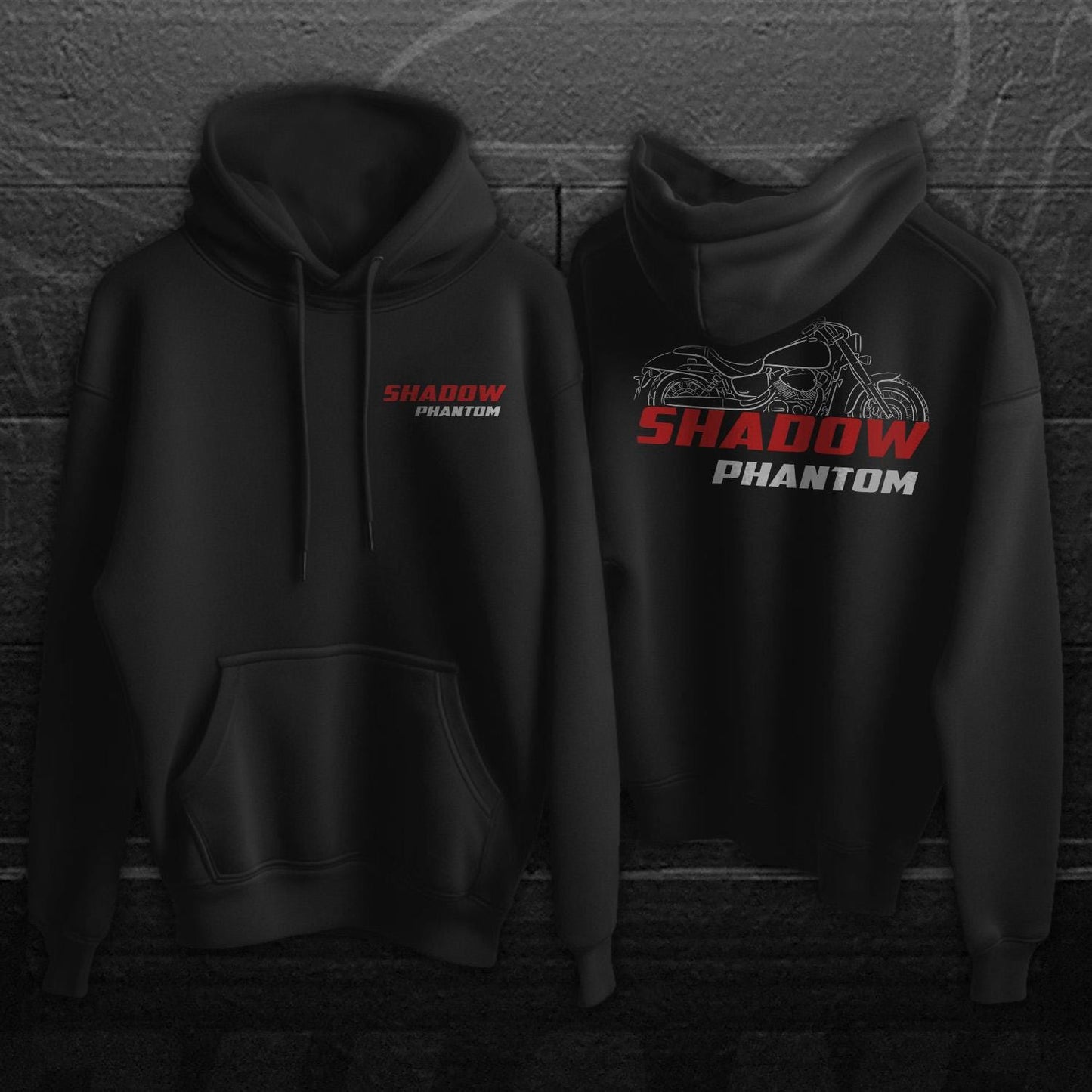 Honda VT750 Shadow | C | C2 | & C2B Inspired Hoodie - Motorcycle Sweatshirt for Riders