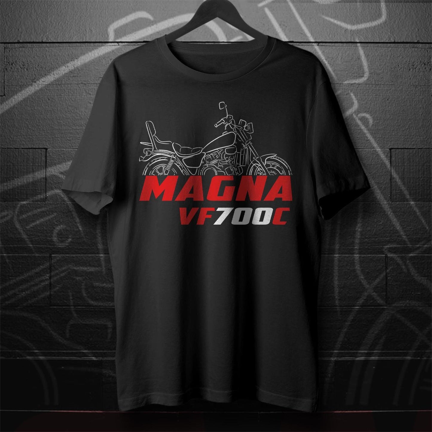 Honda VF 700 | C & S Inspired T-Shirt - Motorcycle Tee Shirt for Riders