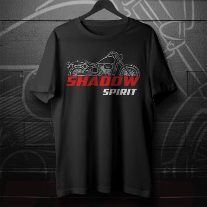 Honda VT750 Shadow | DC | eC | RS & T Inspired T-Shirt - Motorcycle Tee Shirt for Riders